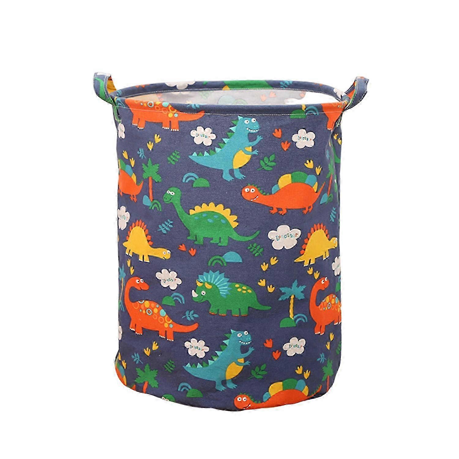 Foldable Moisture-Proof Cotton Linen Basket
