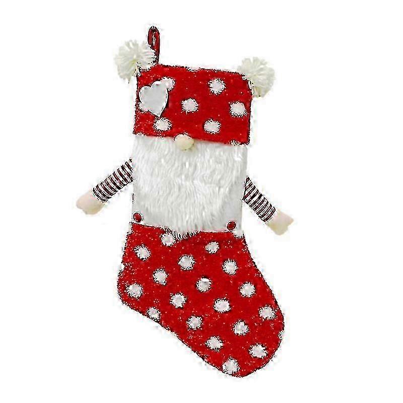 Linen Christmas Candy Storage Bag