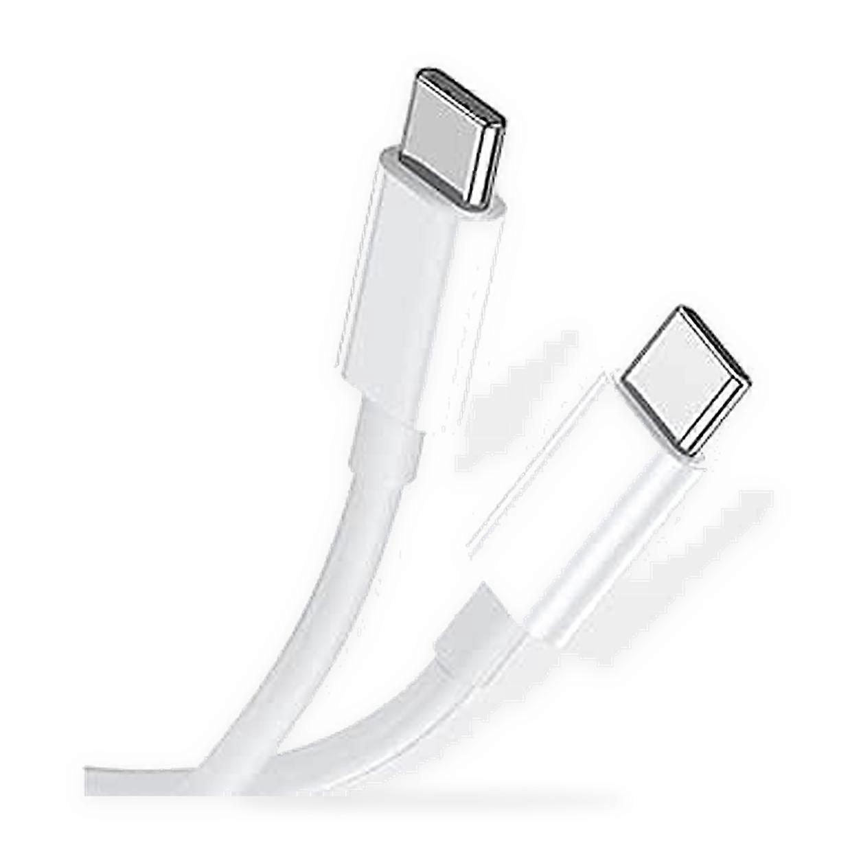 2M 60W 3A Quick Charge Cable USB-C to USB-C Type C PD - White