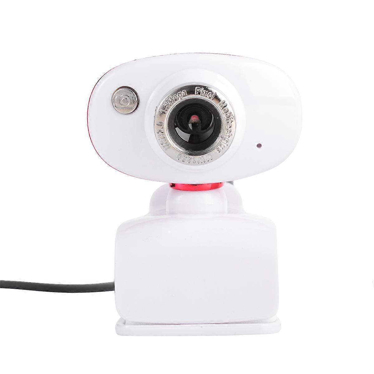 Computer Camera Rotatable Webcam for Pc Laptop with Microphone Clip