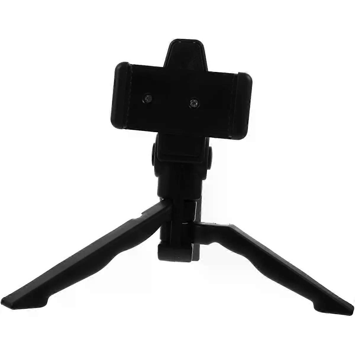 Mobile Phone Stand Tripod with Telescopic Pole Adjustable Height