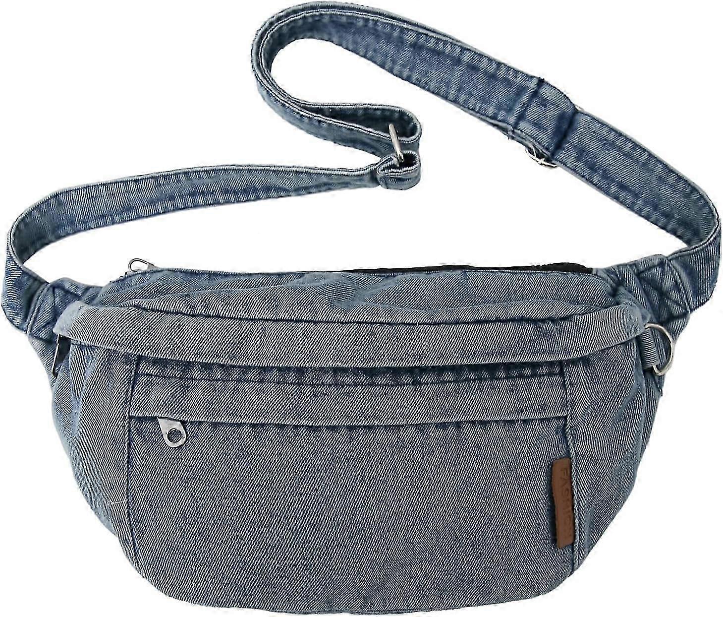 Women's Denim Chest Bag Spacious