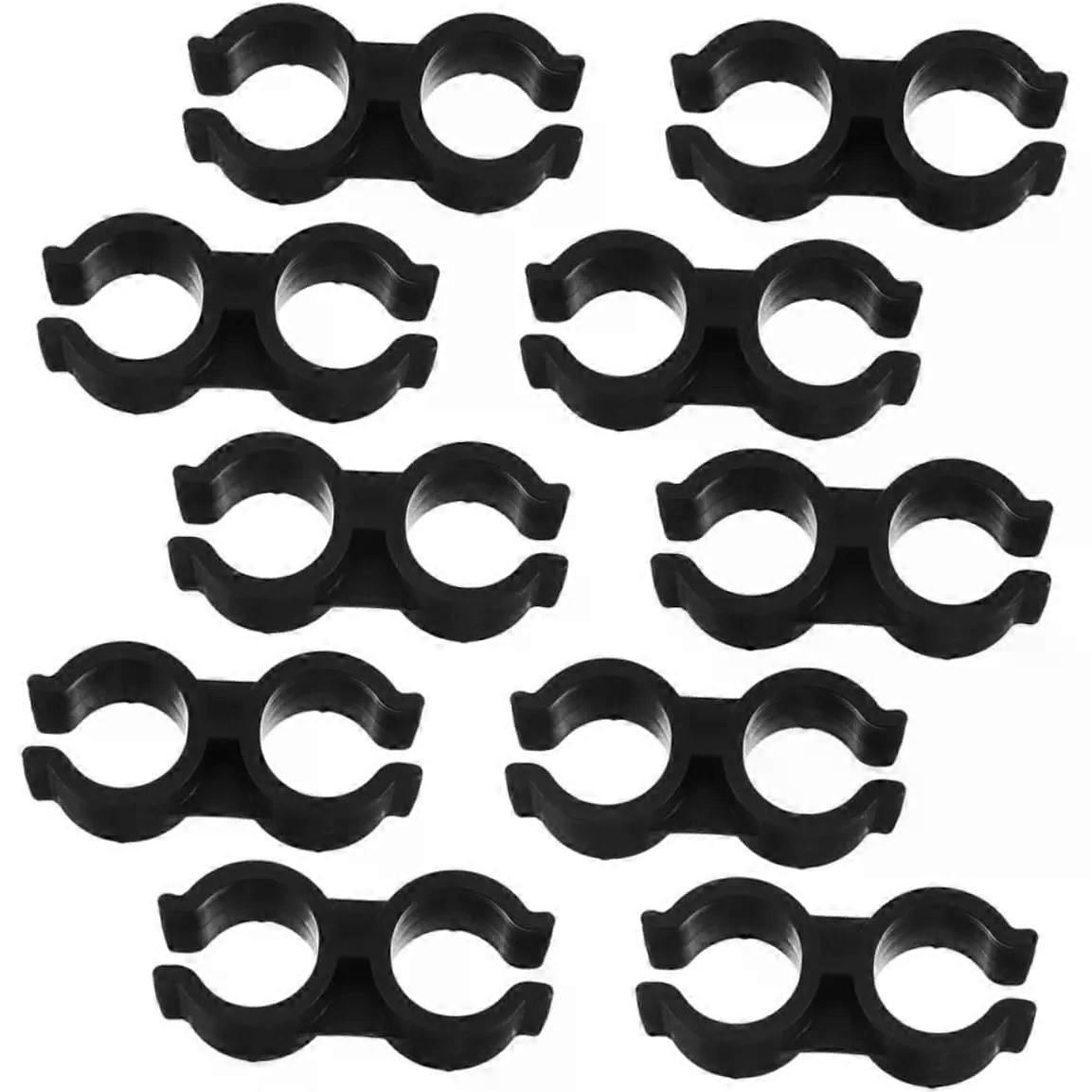 10pcs Sturdy Broom Rod Replacements Dustpan Connection Clips