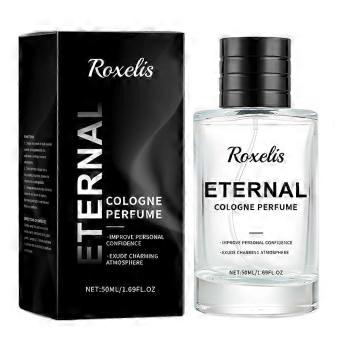 Eternal Cologne parfum voor mannen, langdurige frisse citroen citrusparfum, 50ml Eau de Toilette cadeau voor mannen