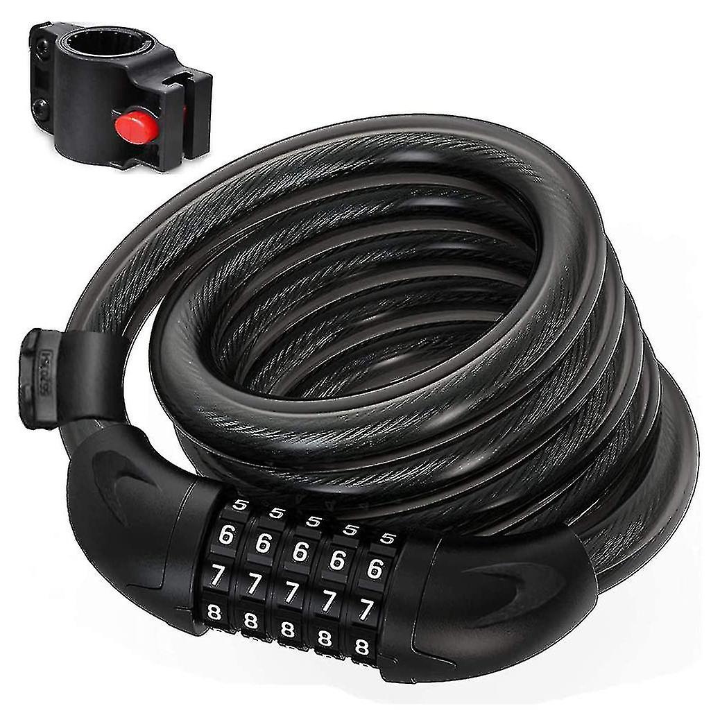 Cable Lock Bike With 5 Digits