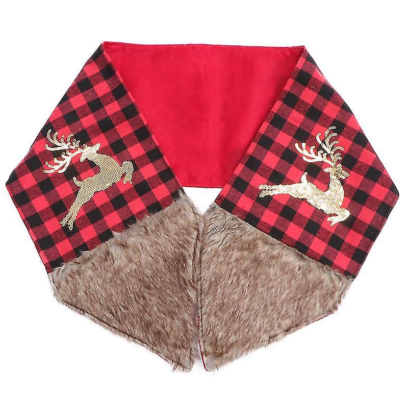 180X30cm Black Tablecloths Christmas Style Placemats Little Fawn Printed Table Mats Decorative Table