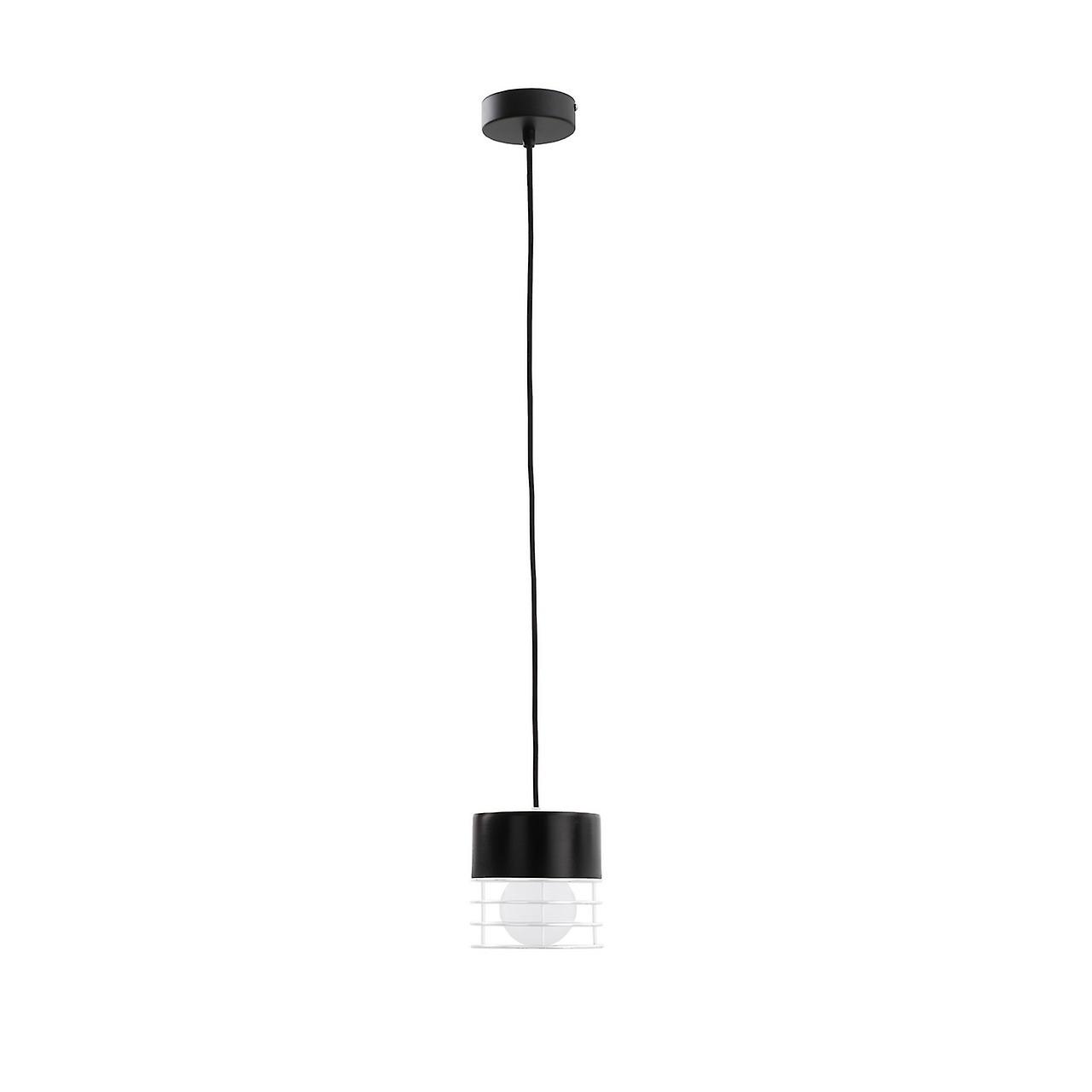 Keter Mao Slim Pendant Ceiling Light Black, 12cm, 1x E27