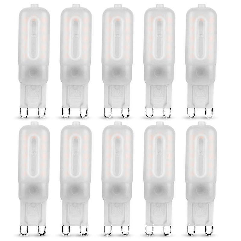 10buc G9 Led Lamp 5w Cold White 6000k 220v Înlocuiește lămpi cu halogen nu dimmable