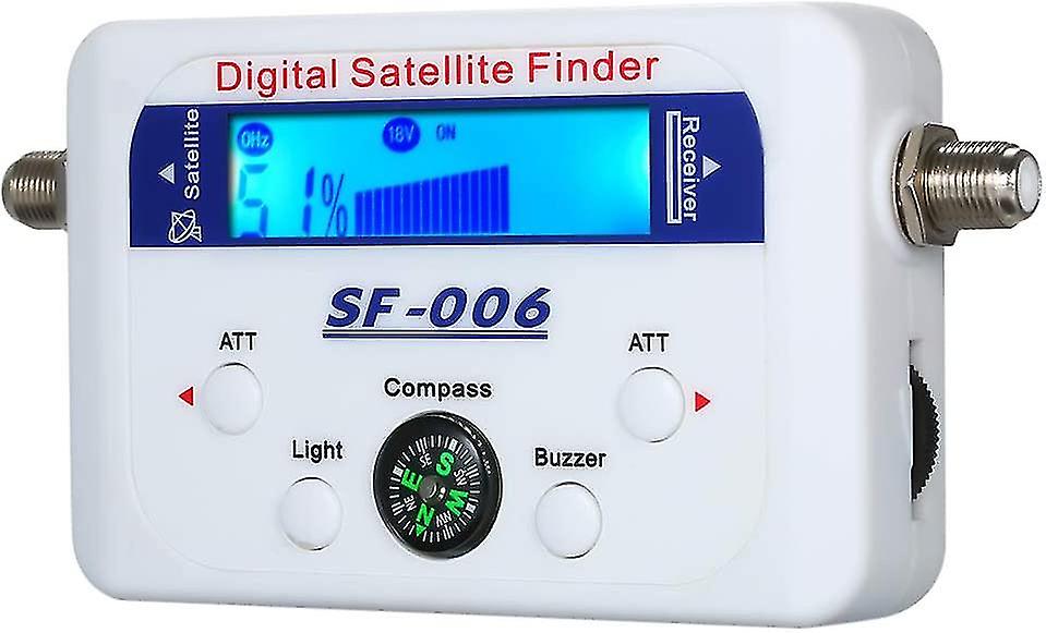 Satellite Finder - Satellite Range Finder With Lcd Display With Compass