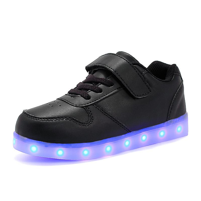 Garçons Filles Enfants Led Light Up Chaussures Lumineux Clignotant Baskets Baskets Cadeau