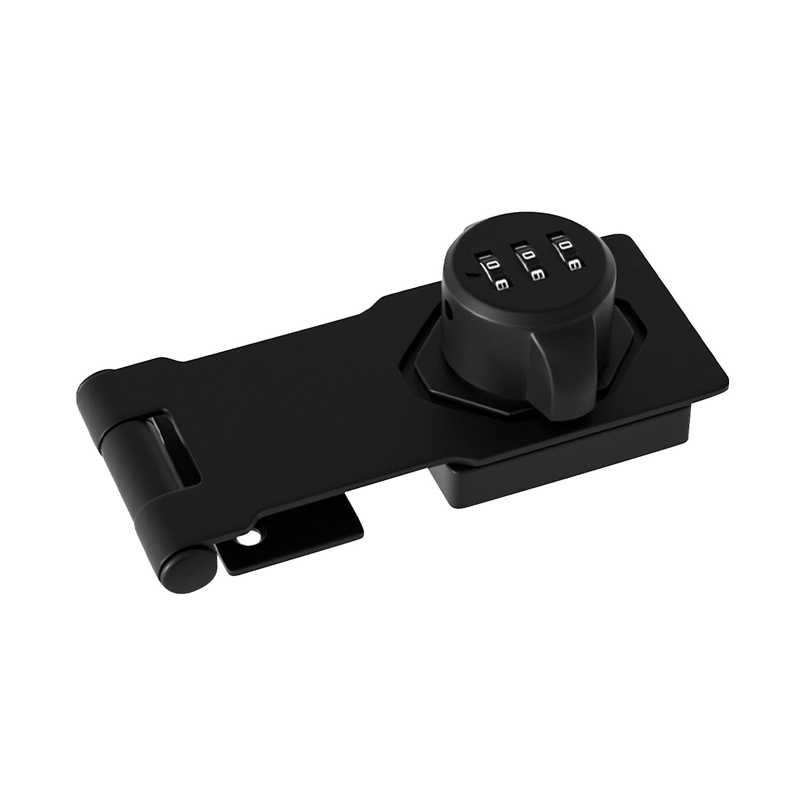 Cabinet Door Code Lock Free Punching Refrigerator Lock Anti-theft Drawer Lock Double Open Cabinet Lock Iron File Cabinet Lock Lock