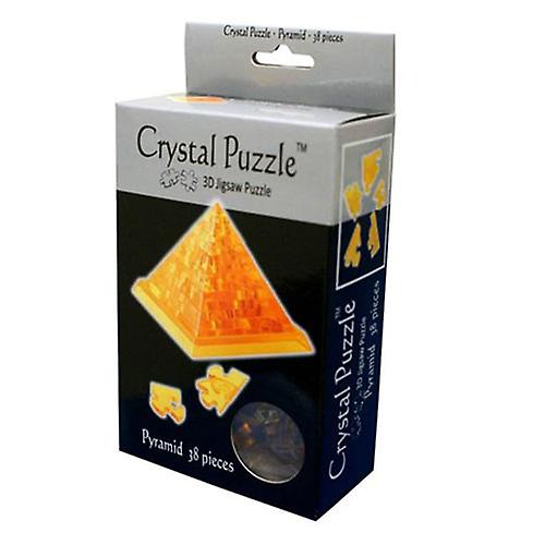 PYRAMID 3D Crystal Brain Teaser Jigsaw Puzzle 38 Pieces for Ages 12+ and Up