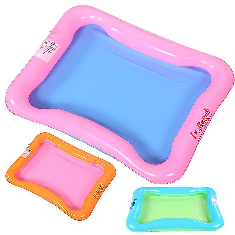 Inflatable Play Tray From Children's Sandbox Portable Table Perfect Sensory Messy Play Tray For Sand Mud And Water