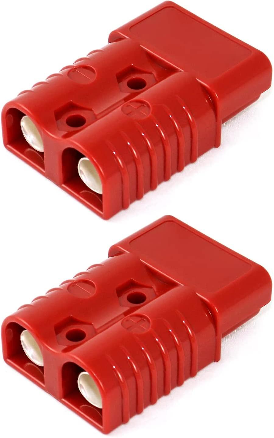 175 Amp Battery Plug, Awg 1/0 Plug Connection, Quick Coupling For Forklift Trailers