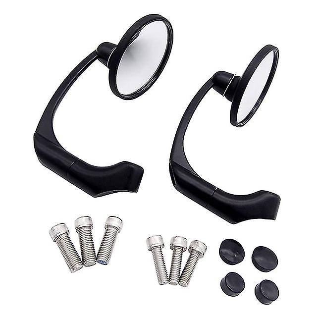 1 P 10mm Cycle Round Bar End Scooter Accessories View Side Adjable For Cafe R