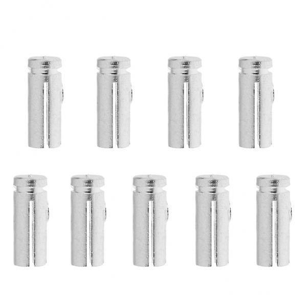 10xSet mit 9 Stück eloxiertem Aluminium Dart Flight Savers / Protektoren Silber
