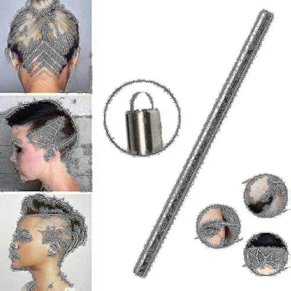 1 Hair Engraving Pen + 10 Blades Hair Cutter Diy Hairstyle Salon Magic Engraved Stainless Steel Feather Hairdresser Hairdresser Scissors