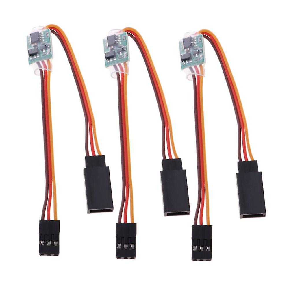 3xrc Airplane V-tail Rotation Inverters For Jr Futaba V-tail Reverse 3v-24v