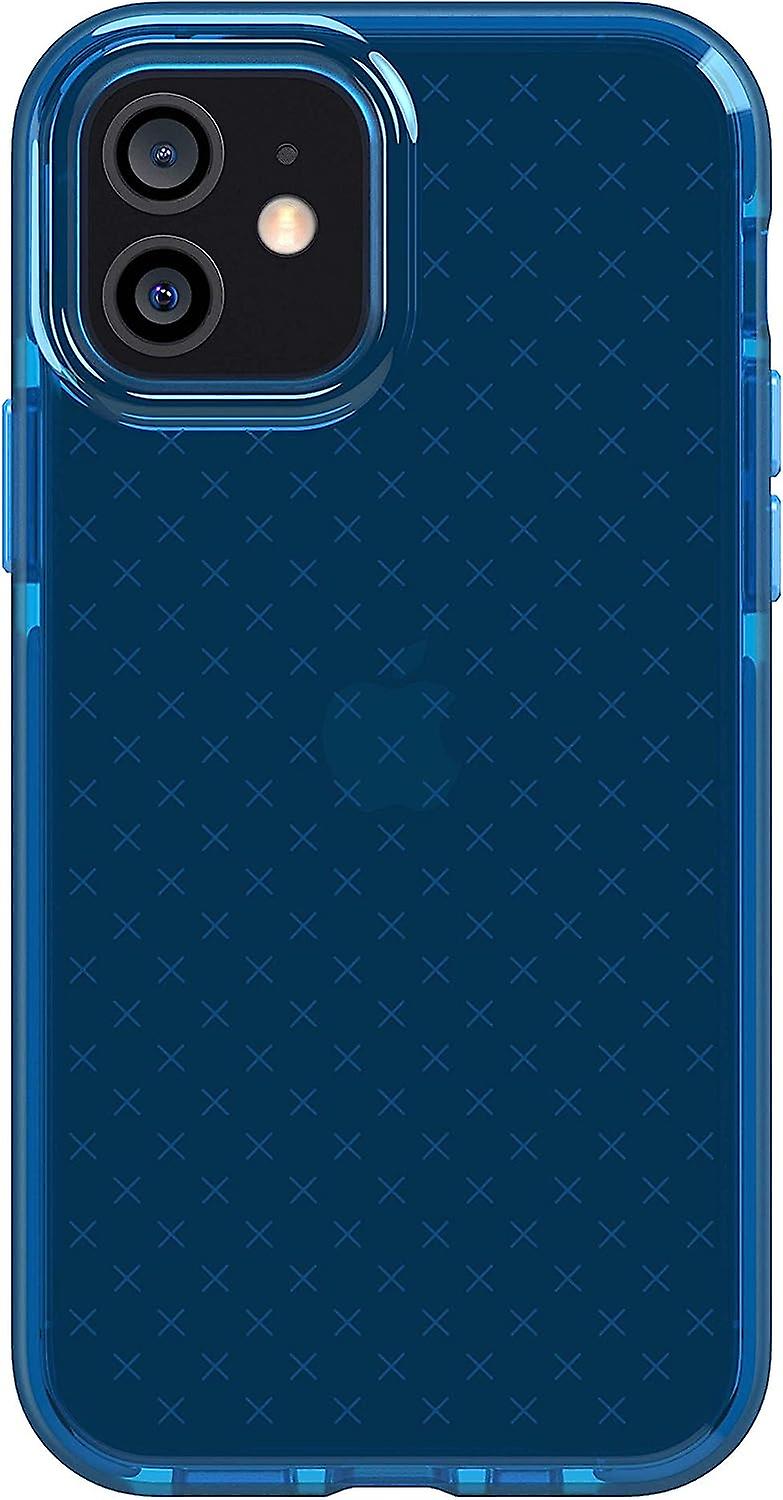 Tech21 Evo Check For Apple Iphone 12 And 12 Pro Back Case - Blue