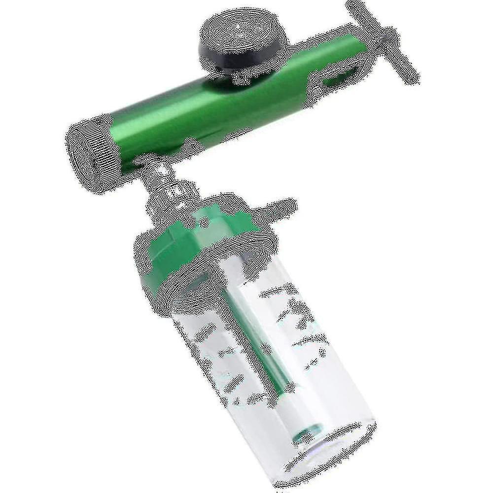 Zuurstof flow meter zuurstofregelaar 0-15 L / min drukreducerende regelaar klepmeter met 870 inle