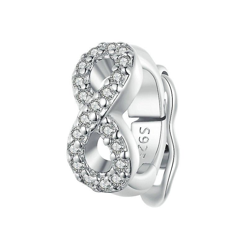 Sterling Silver Plated Platinum Universal Buckle BSC887