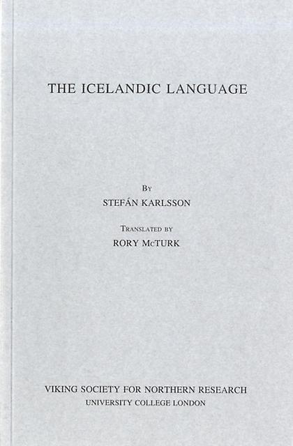 Icelandic Language by Stefan Karlsson Paperback Book