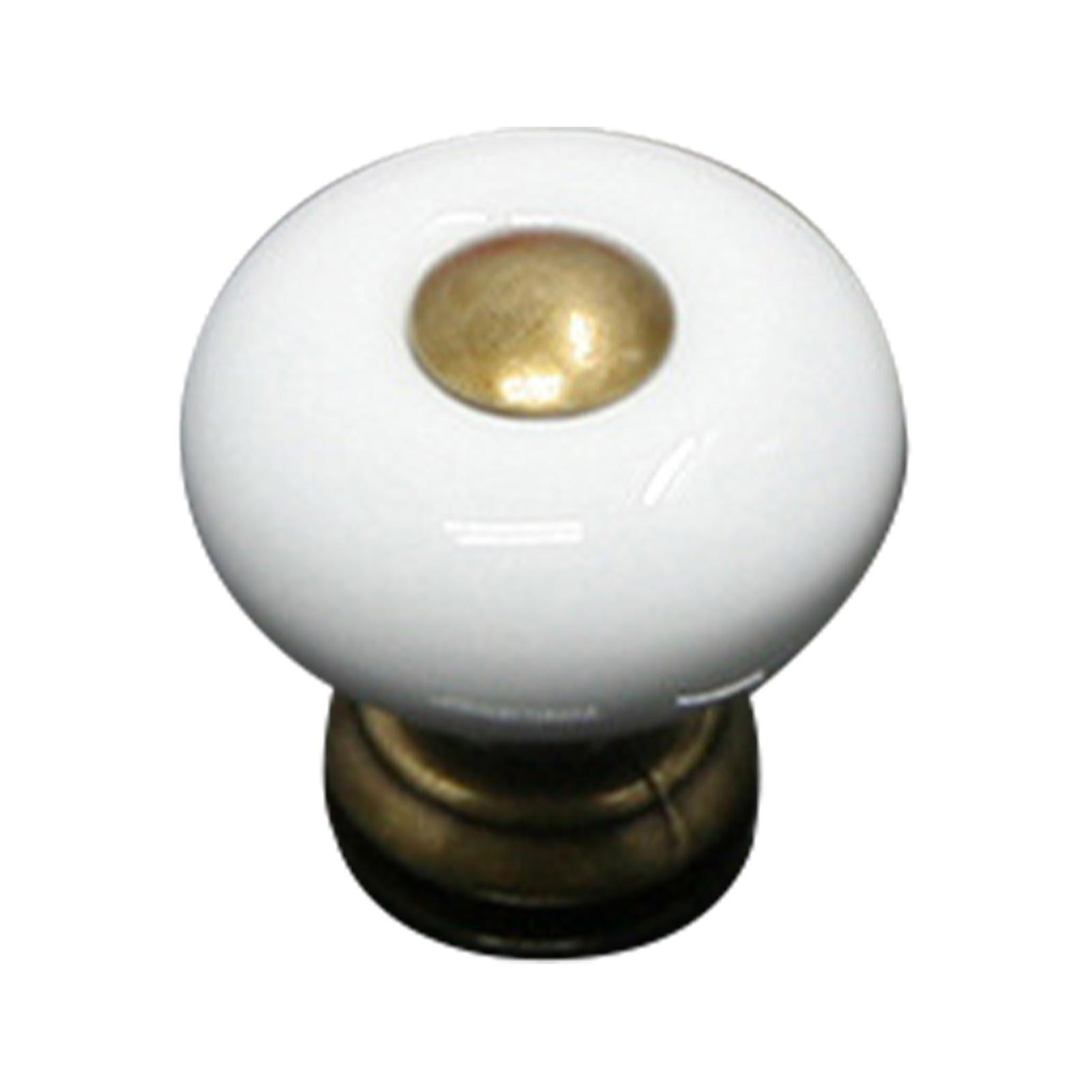 キャビネットプルパンチフリーマルチユースセラミック美しい光沢のある表面引き出しプルホーム用