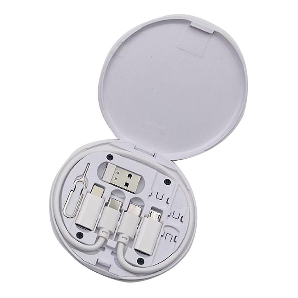 Type-C Data Cable Set Storage Box 60w Fast Charge Multi-function Data Cable