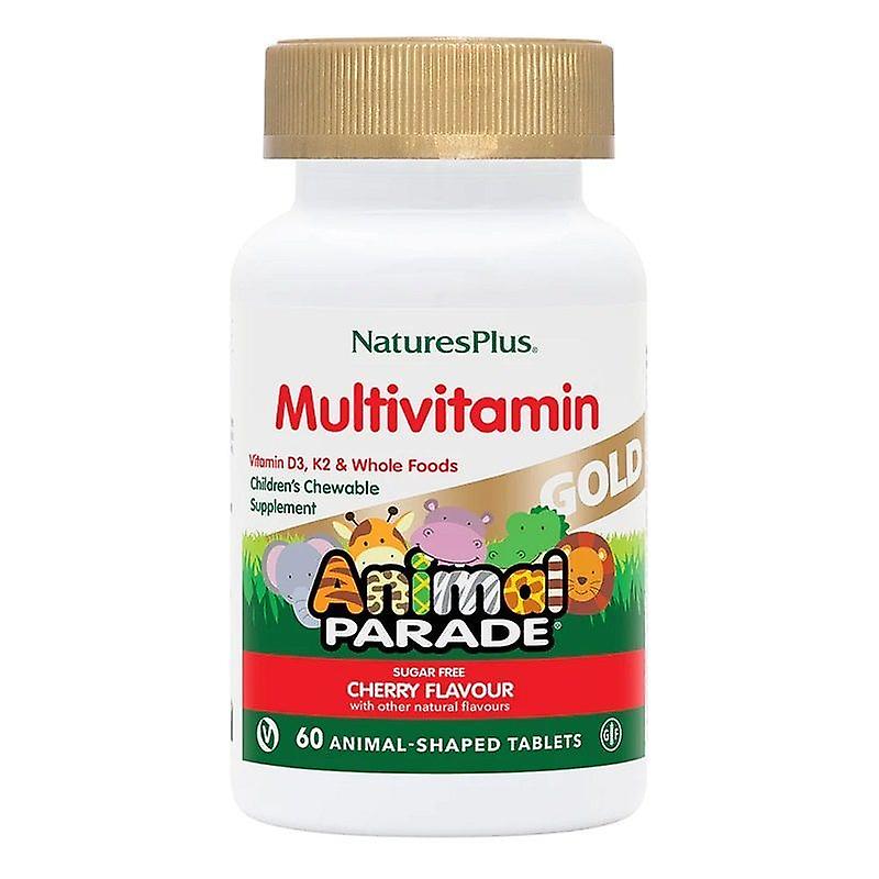 Nature's Plus Animal Parade Gold Chewable Multi Cherry Flavour 60 (29931)