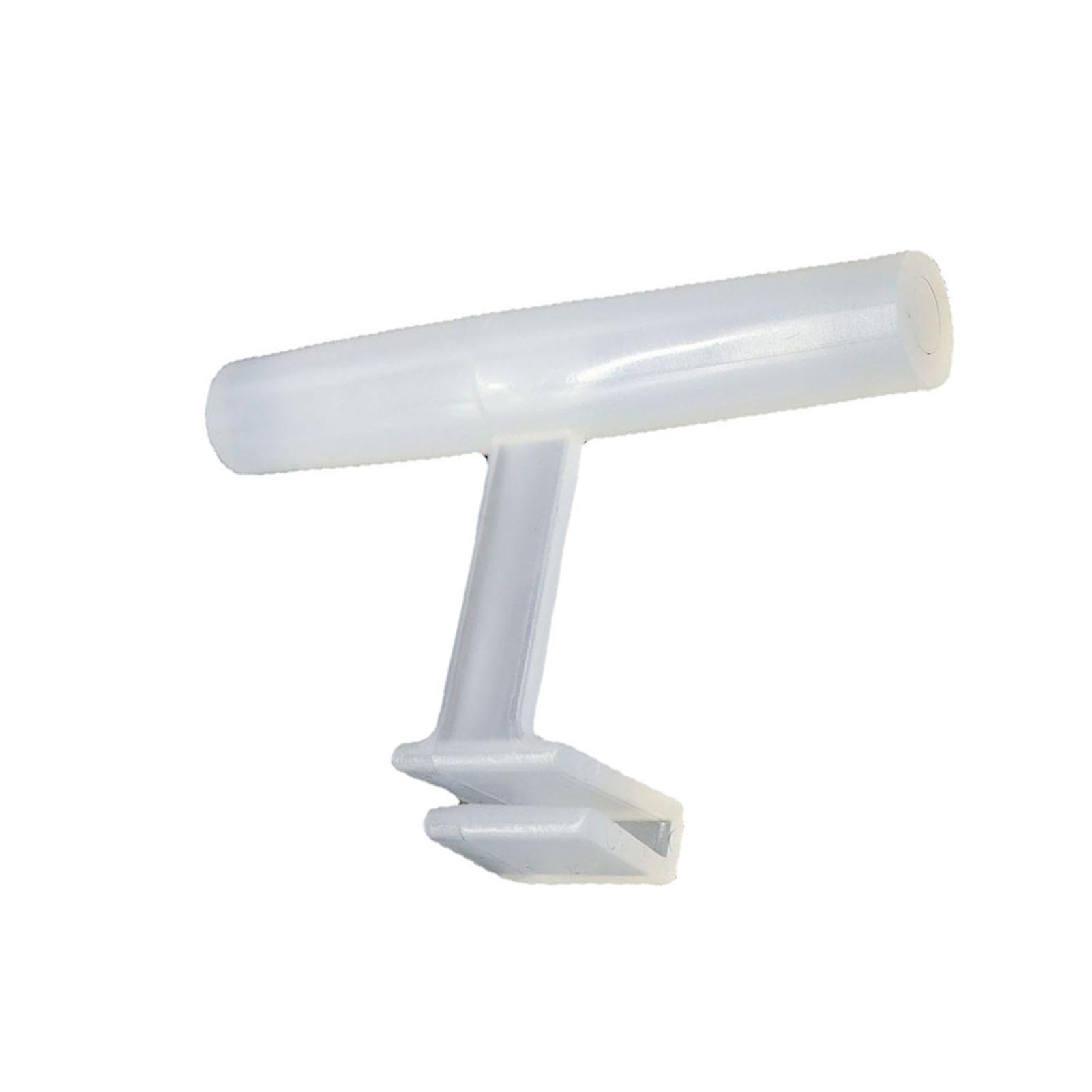 2 Pcs Acrylic Clamp-on Perch Stand Easy Installation Provide Perches Tool For Attracting Wild Birds Tool