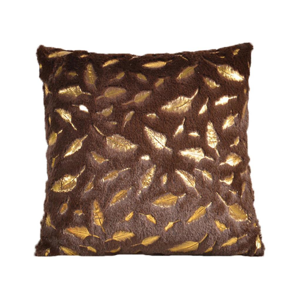 ZHOUBA Feather Plush Soft Throw Pillow Case Cushion Cover Home Seat Sofa Bed Decor