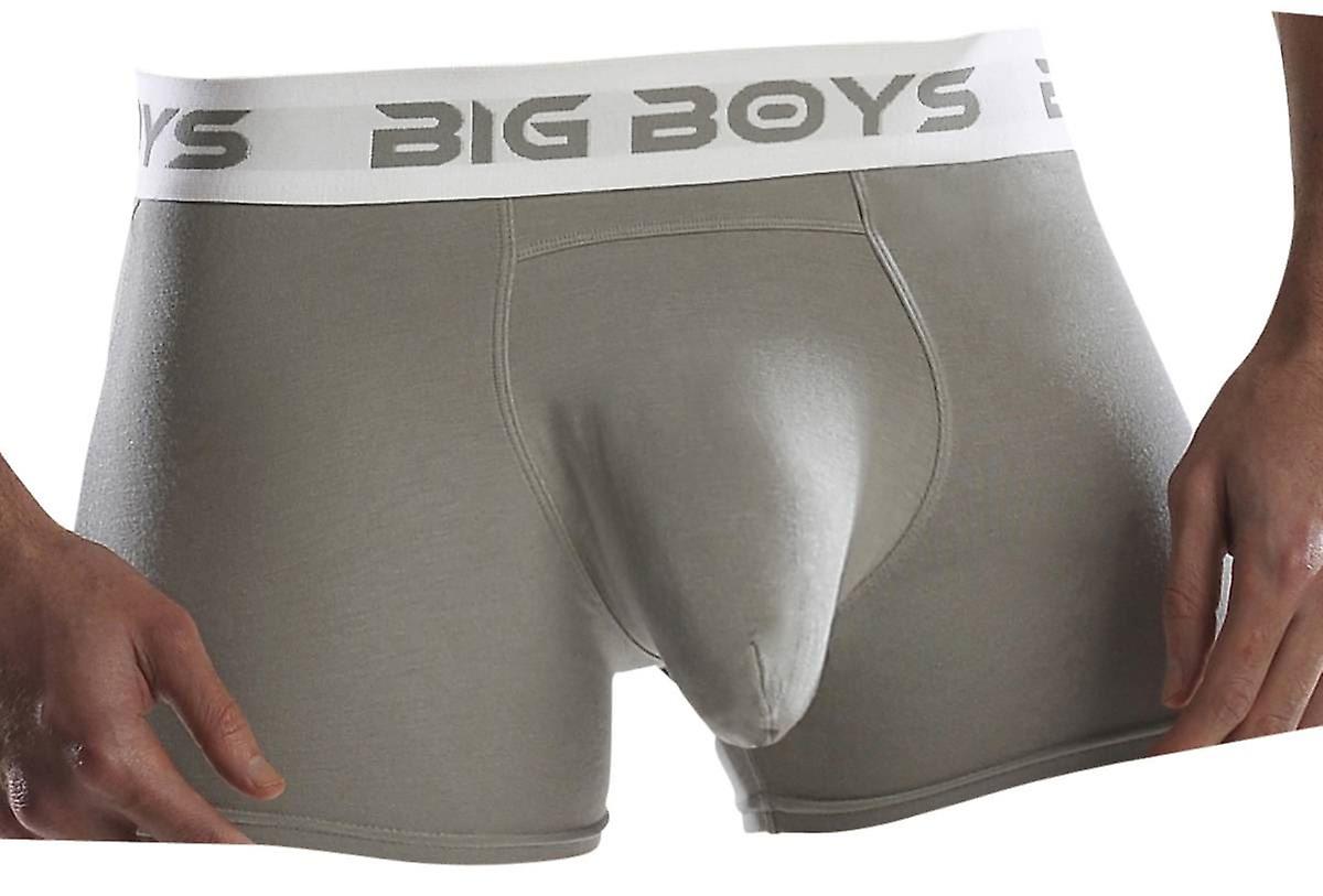 Store gutta Boxer truser - stål grå