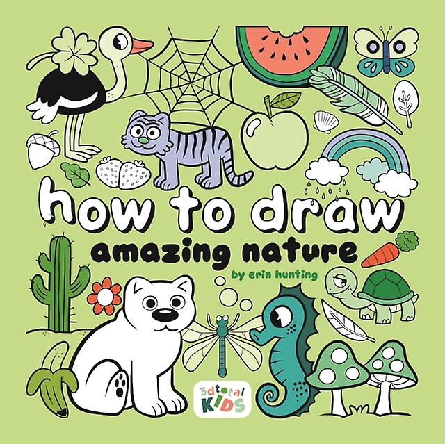 How To Draw Amazing Nature Paperback Book