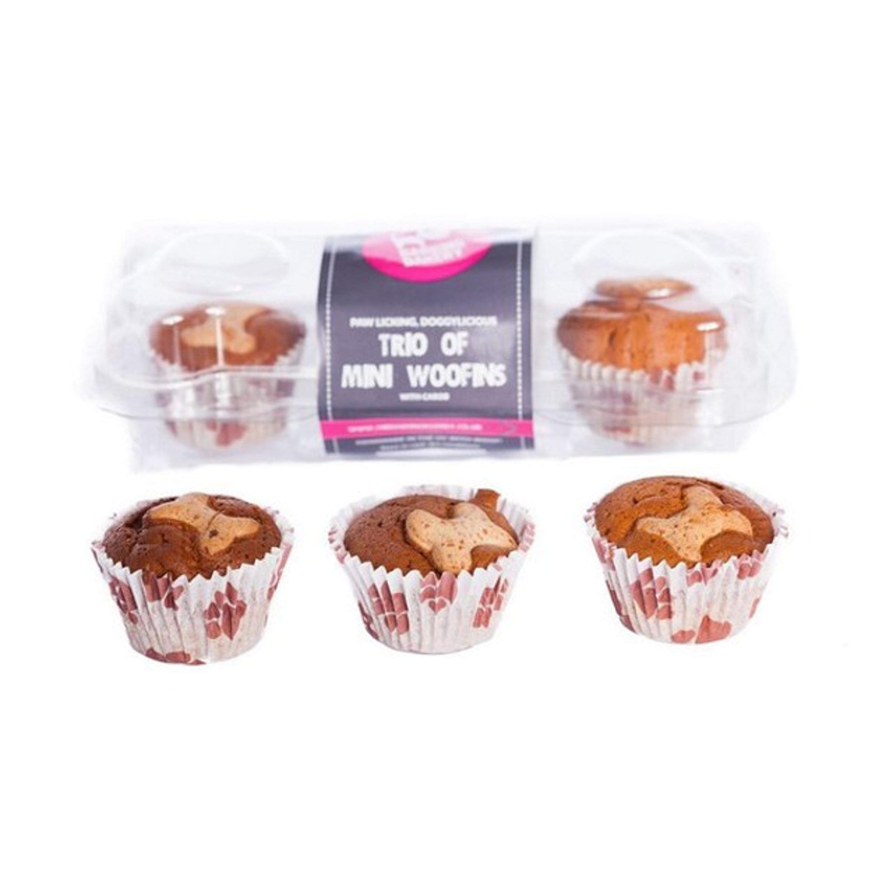 Barking Bakery Mini Uniced Trios Dog Cake (3)