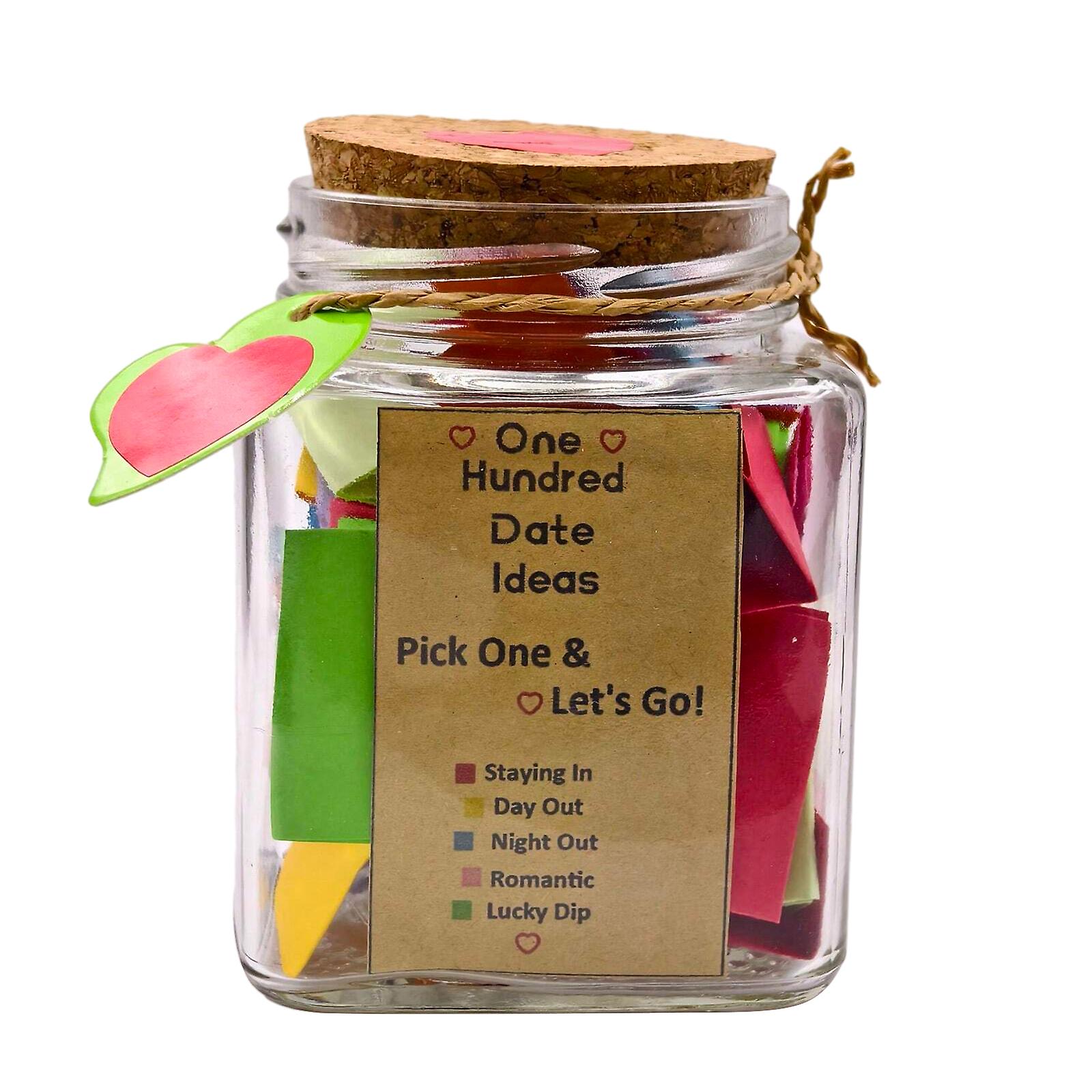 100 Date Ideas - Pick One - Unique Thoughtful Gift - Memorable Gift
