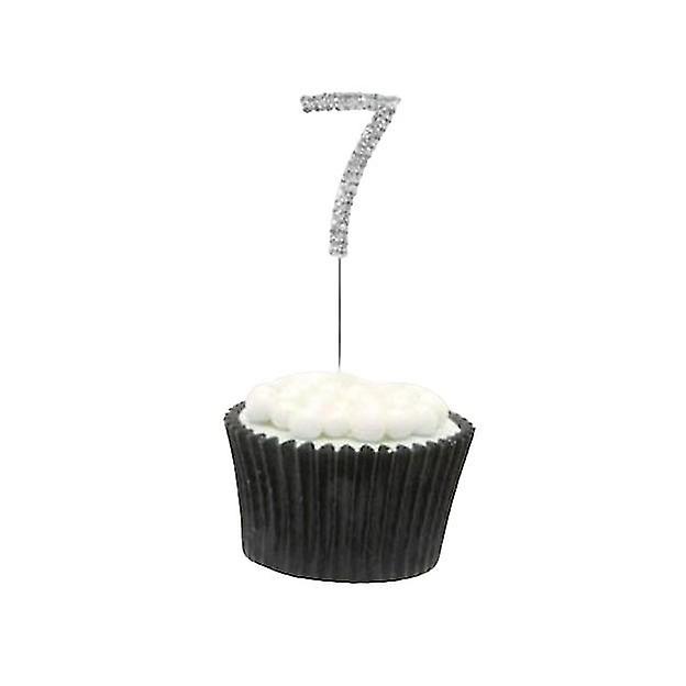 Apac Rhinestone 7th Birthday Cake Topper