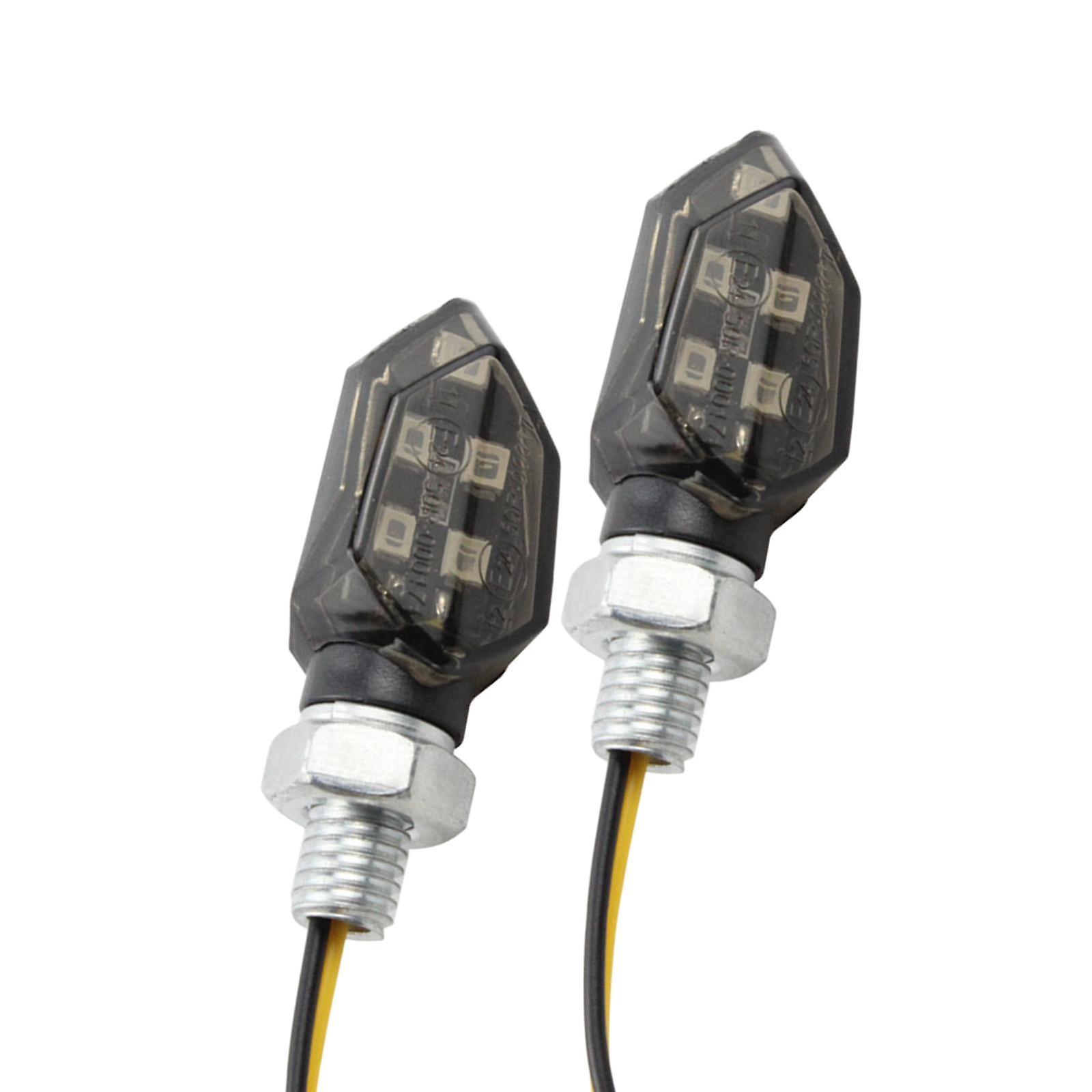 2x Motorcycle Turn Signals Blinker Indicator Light for Motorcycle