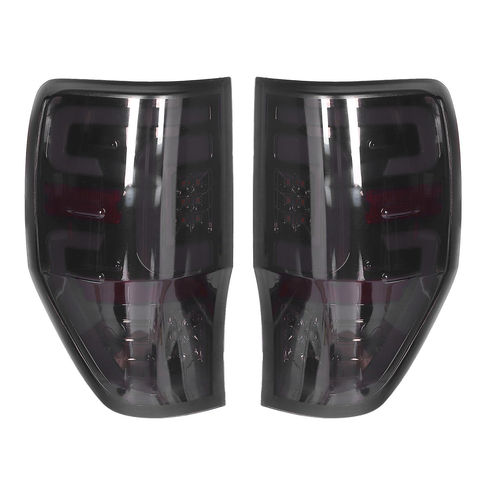 Pair of IP67 LED Tail Lights for Parking, Reversing and Braking, Fit for Ford Ranger/Raptor 12-19
