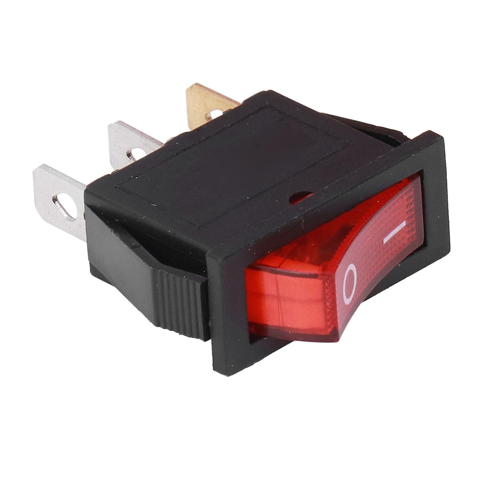 100Pcs ABS 3 Pin 2 Position Rocker Switch Toggle On Off Set Kit for Machine