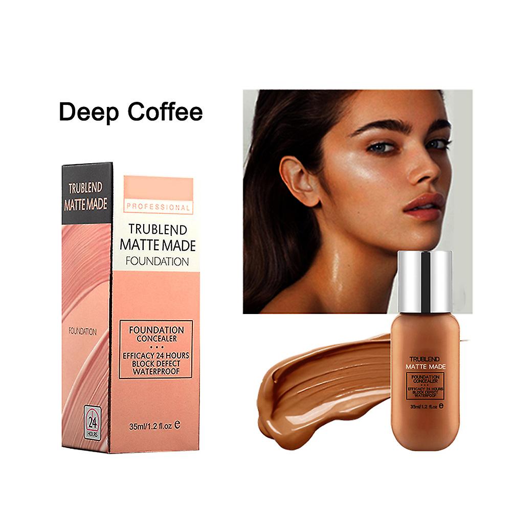 Waterproof Liquid Foundation Breathable Moisturizing Concealer Cross-Bo Cream Foundation
