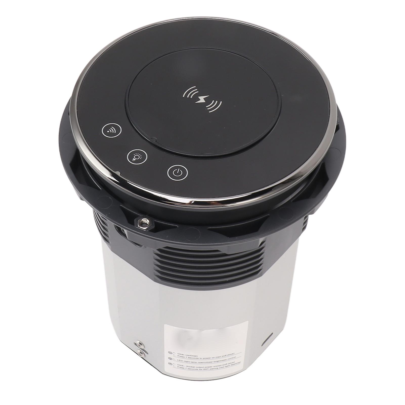 Intelligent Poping Up Lifting Socket Automatic Retractable Power Socket Kitchen Table Electrical Socket for Meeting Room Kitchen