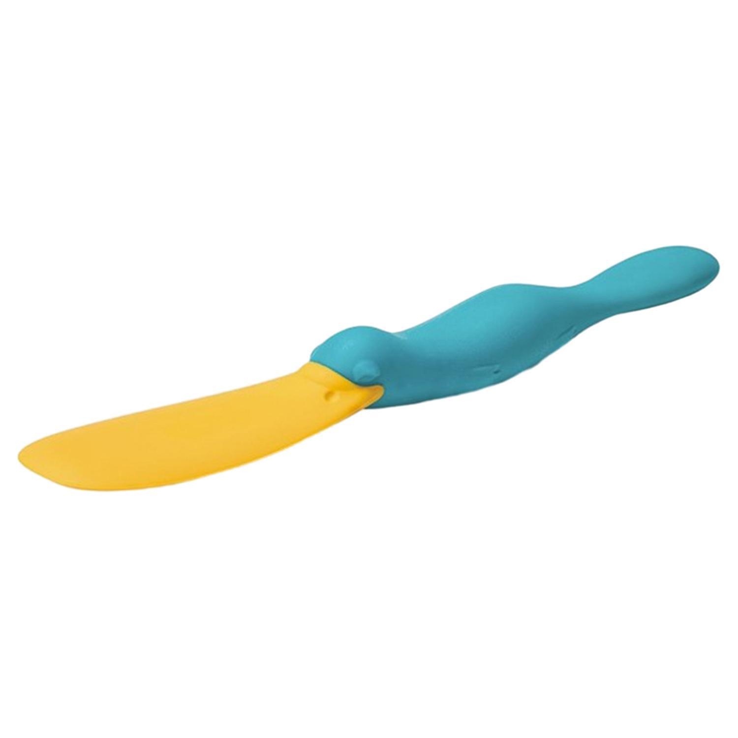 Reusable Butter Spatula Ergonomic Handle Silicone Jam Spatula Food Grade Crepe Flipper Rounded Edge