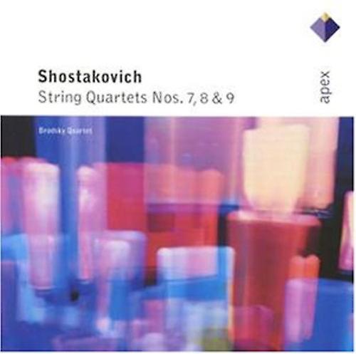 The Brodsky Quartet - String Quartets 7-9  [COMPACT DISCS] USA import