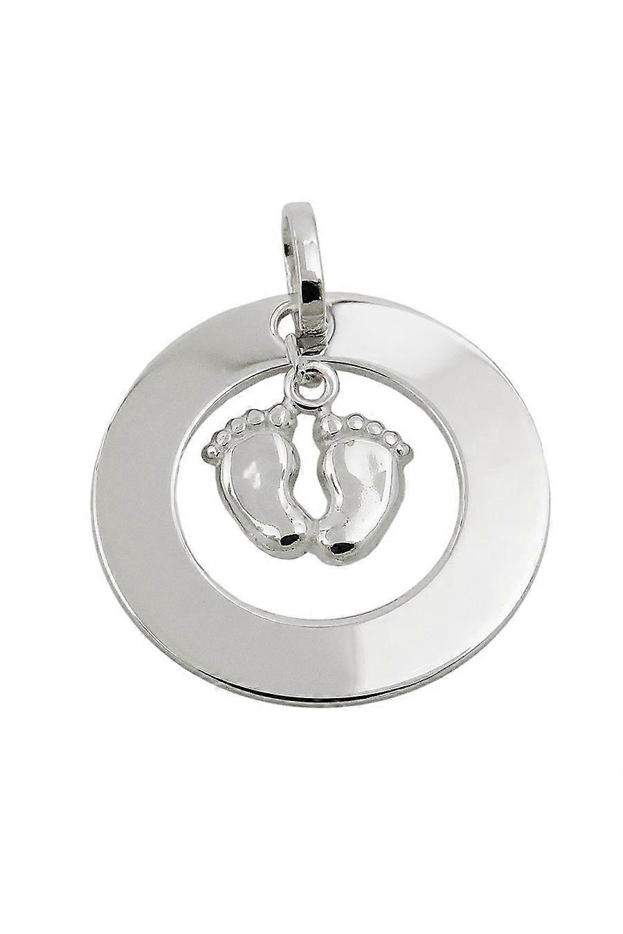 Pendant Two Feets Silver 925 - Gl93612