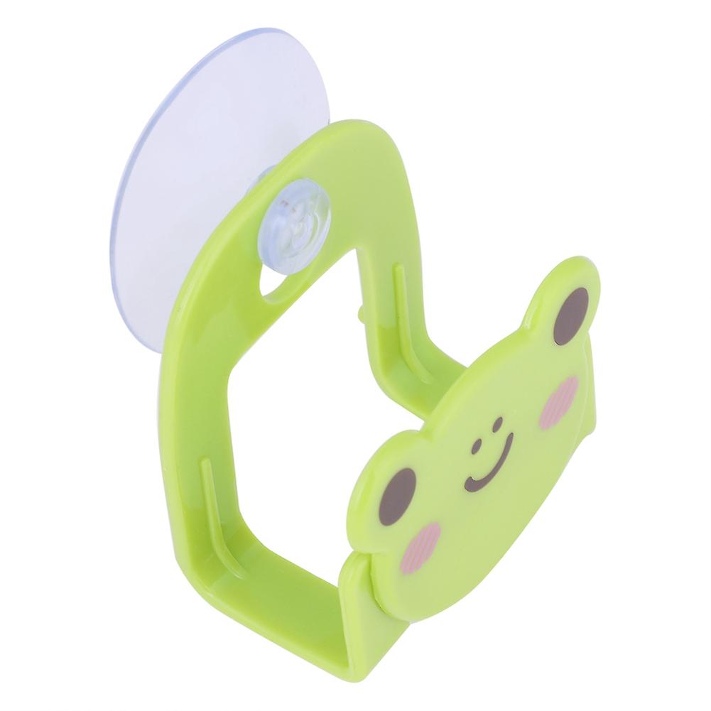 Kitchen Sink Sponge Holder VY 6x6.5CM Suction Cup Rack - Green