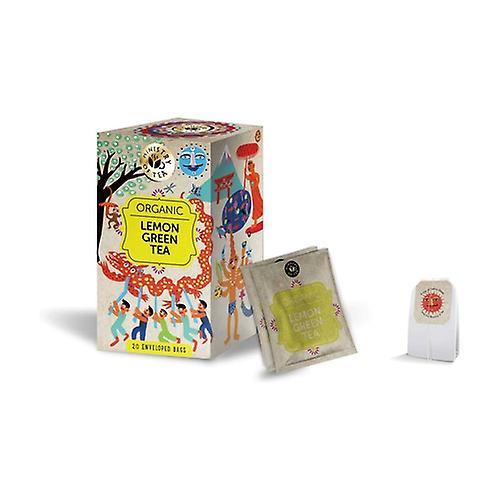 Organic Lemon Green Tea 20 individually packaged filters