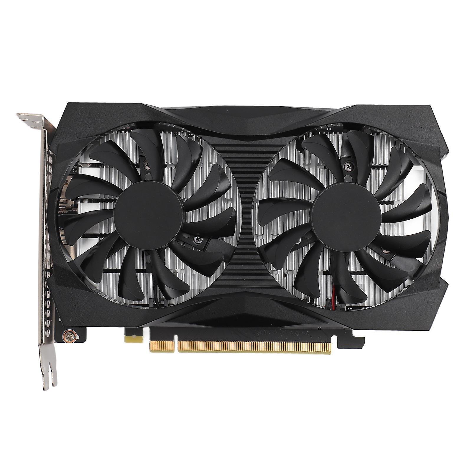 GTX1650 4GB GDDR5 128Bit Grafikkarte Dual Fans PCIe 2.0 16X Gaming Grafikkarte für Windows 10 8 8.1 7 für Linux