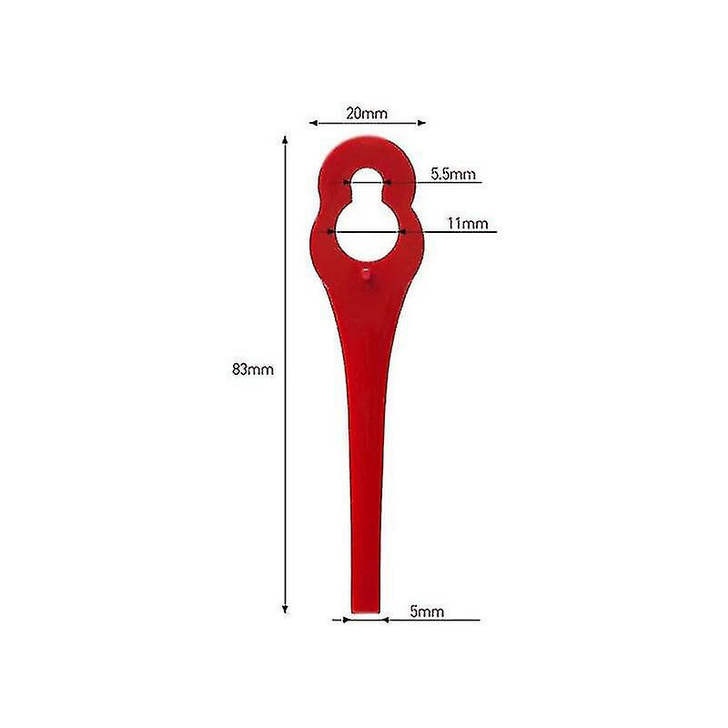 مجموعة 100 قطعة من البلاستيك القابل للتغيير لكوبيه Bordure Florabest LIDL FRTA 20 A1,FAT 18B3, FRT
