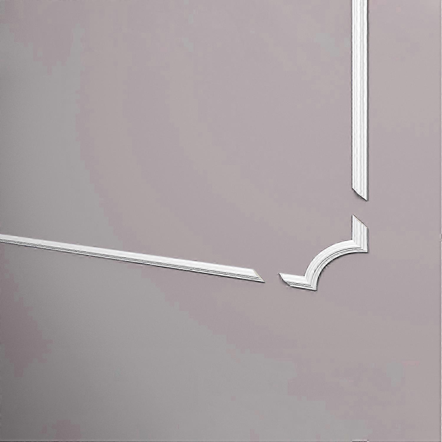 NMC 1 x Corner elements set SP3-4 ARSTYL 15,3 cm x 1,3 cm x 15,3 cm white Rigid polyurethane foam pre-primed lightweight, sturdy, dimensionally stable