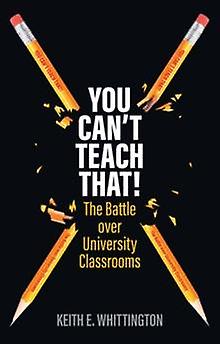 You Cant Teach That by Keith E. Princeton University Whittington Paperback Book